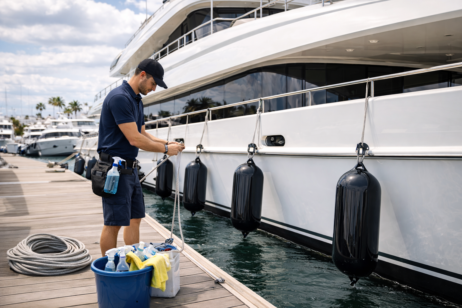 Yacht Management bayside-yacht-management-basic-service-cleaning-mooring-check-marina BAYSIDE Yacht Charter