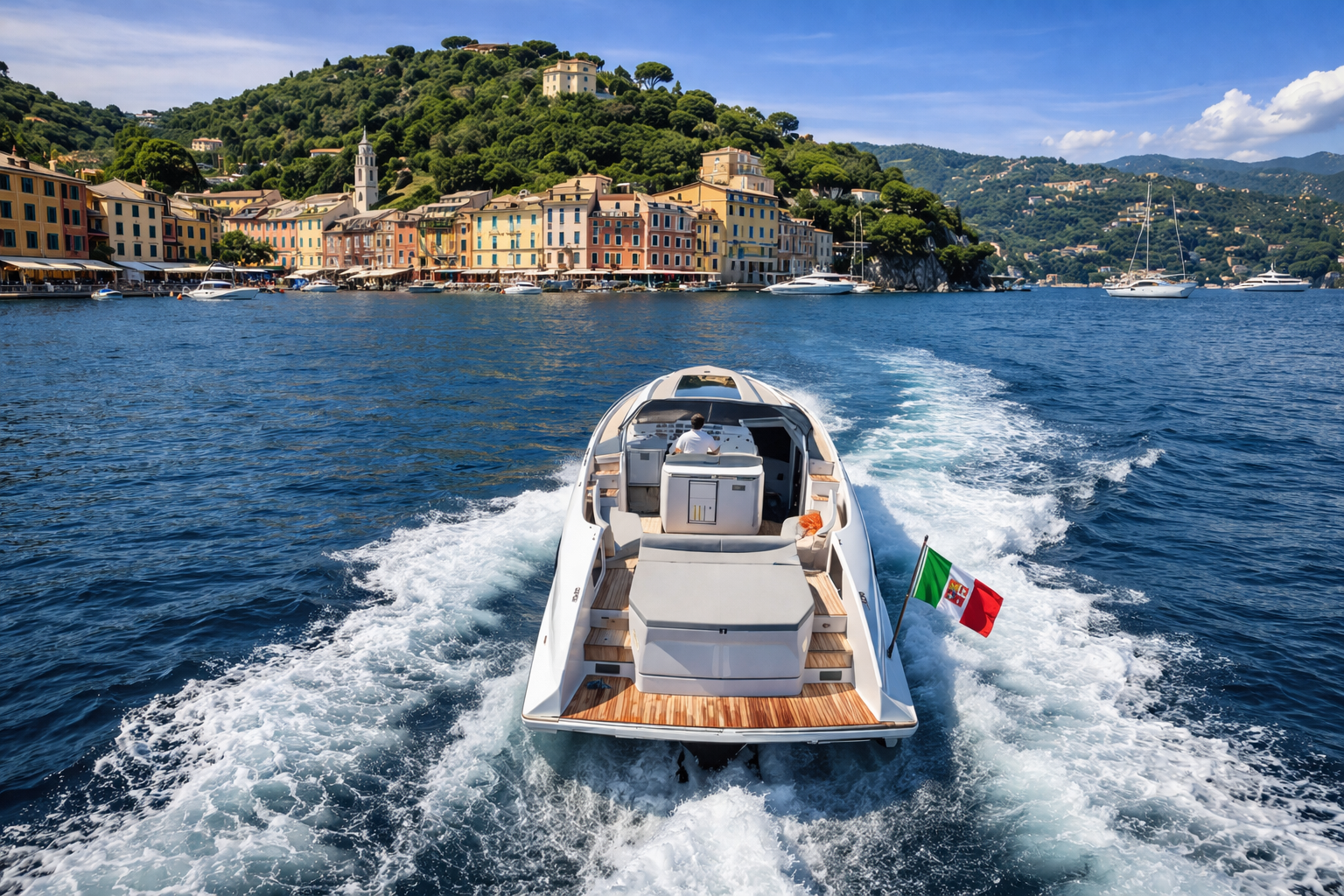 YACHT CHARTER BAYSIDE YACHT CHARTER yacht-charter-portofino-italien-luxusyacht-frauscher-mieten-riviera BAYSIDE Yacht Charter